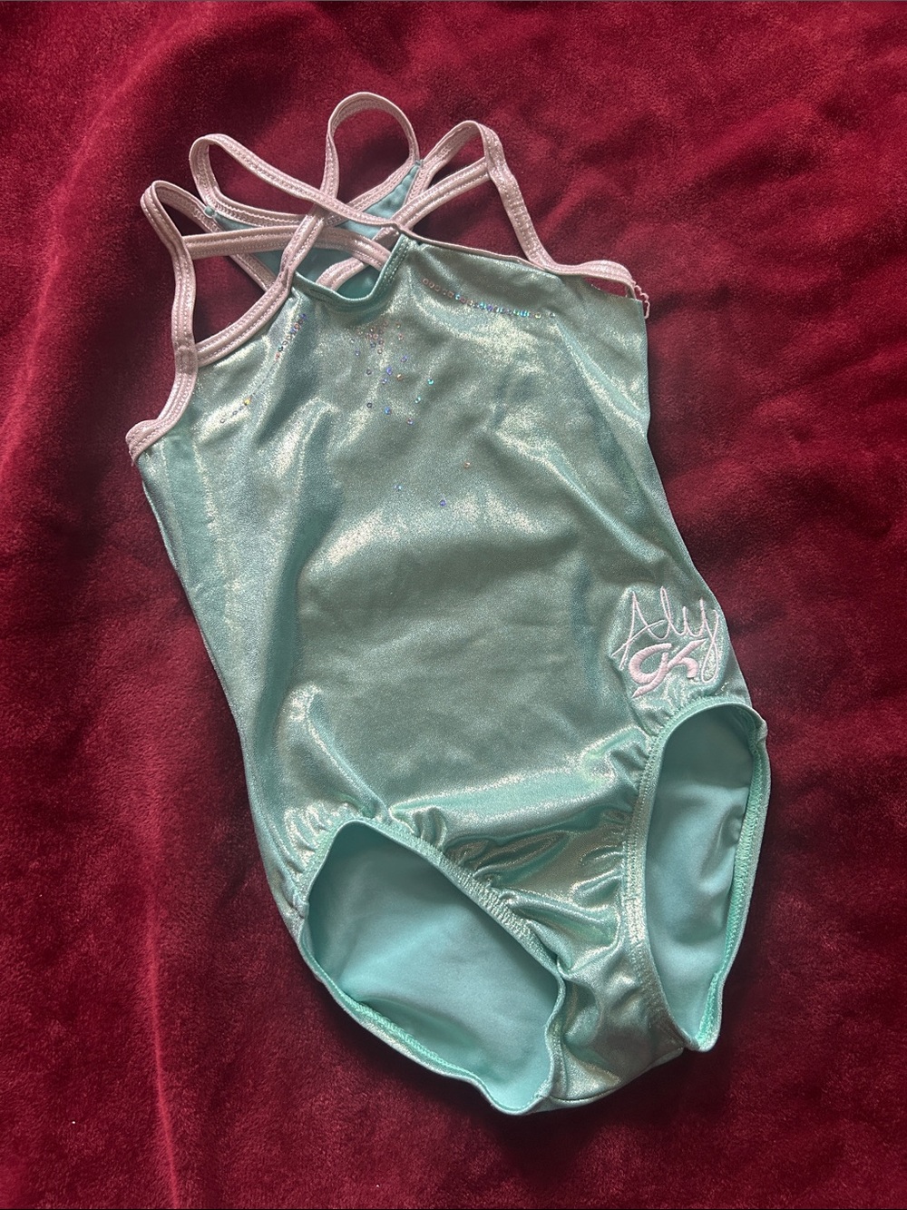 GK Elite x Aly Raisman Leotard size child medium